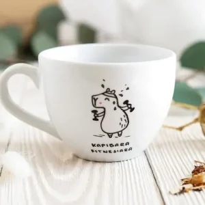 Duży Kubek z Kapibarą Fitnesiarą Oferta czasowa