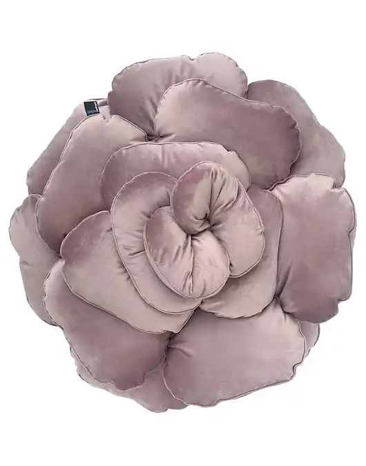 Obniżka ceny Poduszka Roxanne velvet pudrowy róż