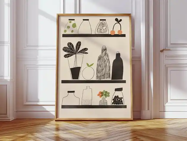 Dostępne od ręki Plakat Kuchnia