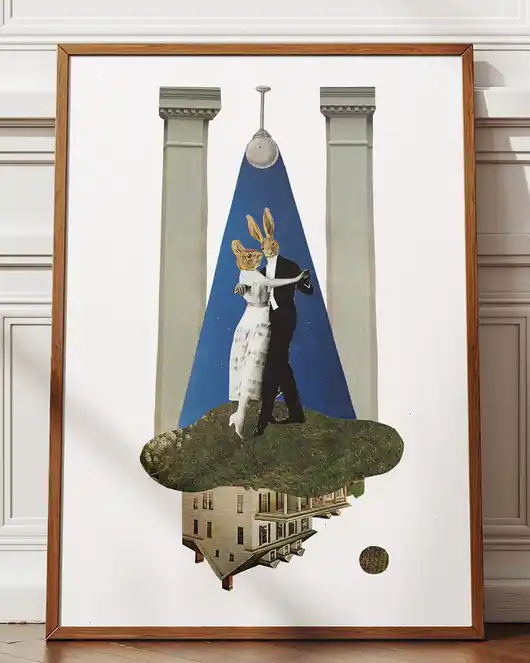 Rabat Grafika kolaż / plakat "Dance"