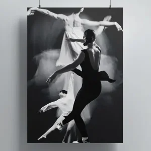Tani Plakat - Taniec -30x40 cm - The Movements of the Soul