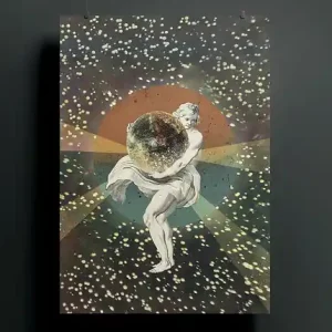Nowy Plakat - kolaż - Disco Ball - 30x40