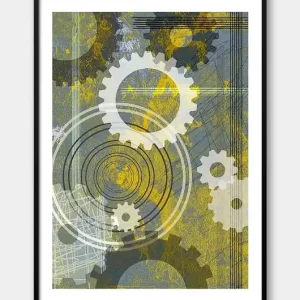 Plakat industrialny - Industrial no. 10 - z serii INDUSTRIAL Tylko do końca tygodnia
