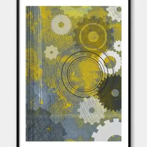 Rabat Plakat industrialny - Industrial no. 9 - z serii INDUSTRIAL