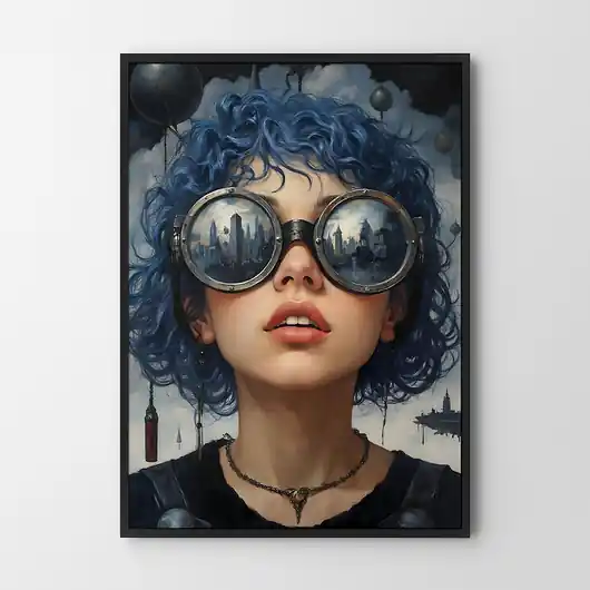 Oferta limitowana Dziewczyna z przyszłości - plakat/ilustracja