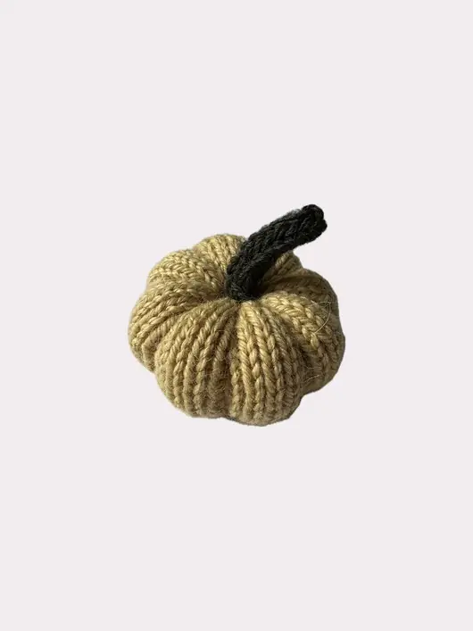 Szybka wysyłka Dynia ozdobna handmade, rozmiar S, kolor żółty - 1 szt.