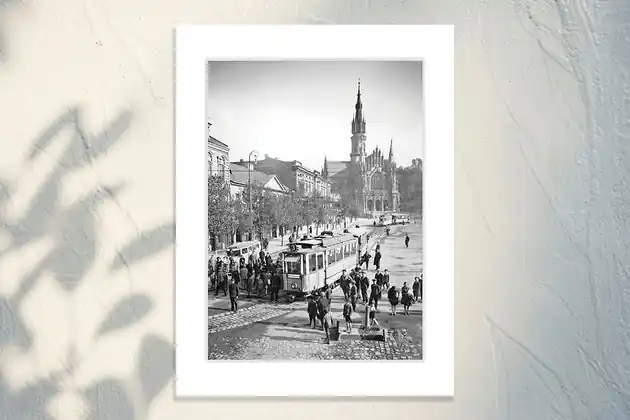 Fotografia z passe-partout; Kościół św. Józefa, Podgórze Oferta