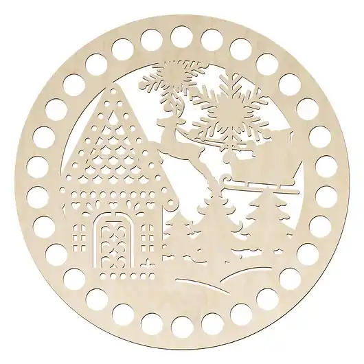 Okrągła Sklejka 15 cm Drewniane Dno Baza do Koszyka Torebki DIY Handmade Szybka wysyłka