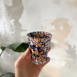 Kubek porcelanowy nakrapiany MARE Premium