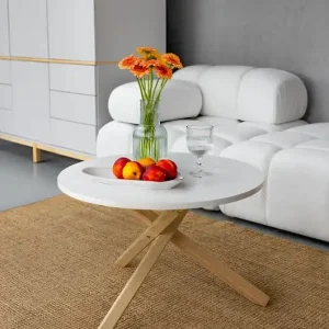 Bestseller Okrągły stolik kawowy TRIPLE, w wielu kolorach, fi 68cm