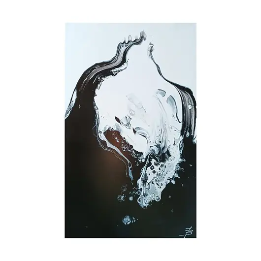DROWNING 50x80 abstrakcja obraz Tani