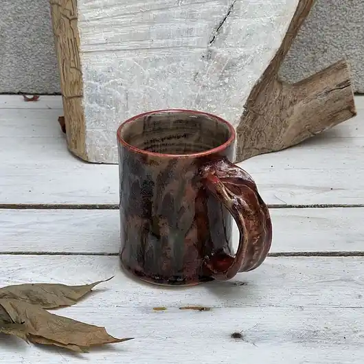 Jesienny kubek ceramiczny Najlepsza cena