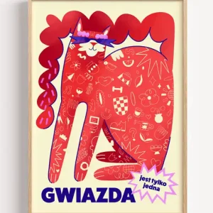 Plakat Gwiazda jest tylko jedna Obniżka ceny