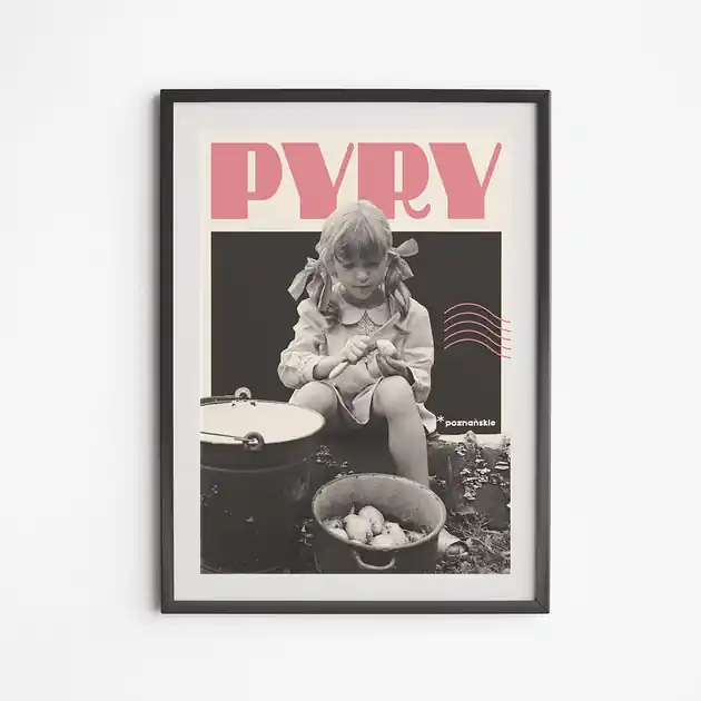 Plakat Poznań Pyry Kolaż Zniżka