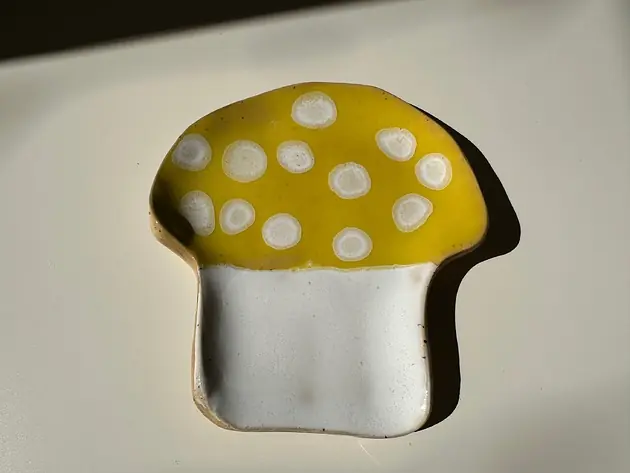 Ceramiczna podstawka pod łyżkę - muchomor Ostatnie sztuki