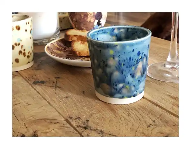 Kubek kolorowy ceramiczny Oferta
