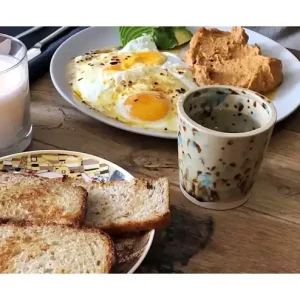 Kubek kolorowy ceramiczny 2szt. Premium