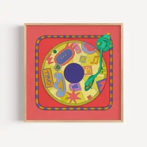Oferta limitowana Plakat Gramofon