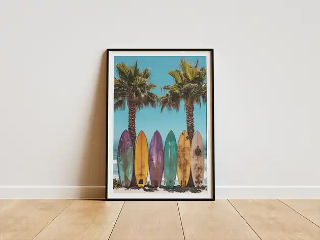 Plakat - Surf Time Premium