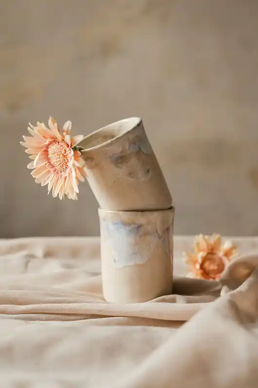 Kubek/Czarka ceramiczna ruchome piaski Cena promocyjna