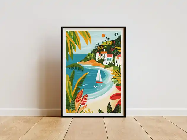 Plakat - Zarąbista zatoczka Taniej