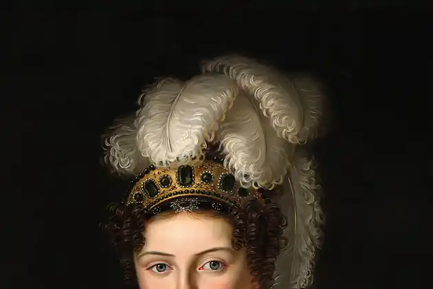 Rabat Madame Piórkowa Gotowość - obraz na płótnie lub plakat