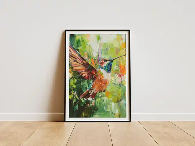 Plakat - Hummingbird Bezpieczna płatność