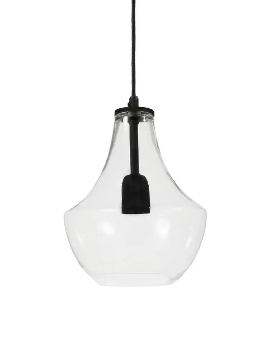 Lampa wisząca ze szklanym kloszem Hamilton Clear Obniżka ceny