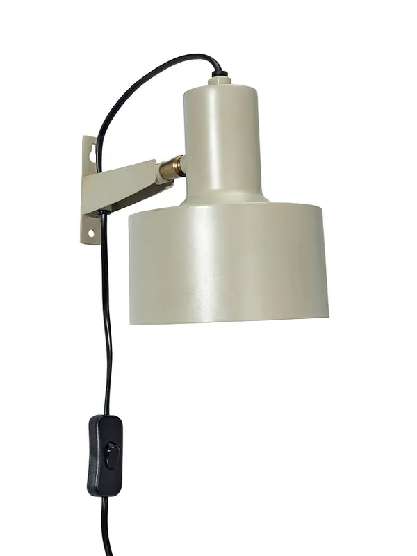 Minimalistyczny kinkiet Solo Beige 23 cm Ostatnie sztuki
