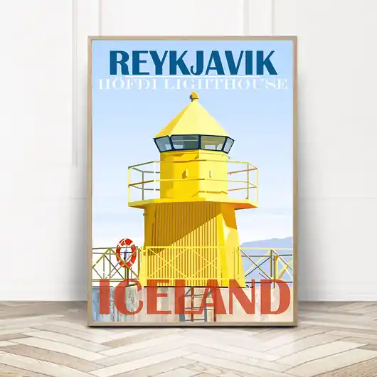 Plakat Rejkiawik Bestseller