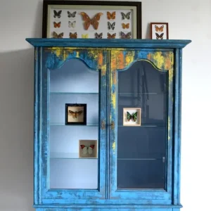 Taniej Witryna dębowa BUTTERFLY
