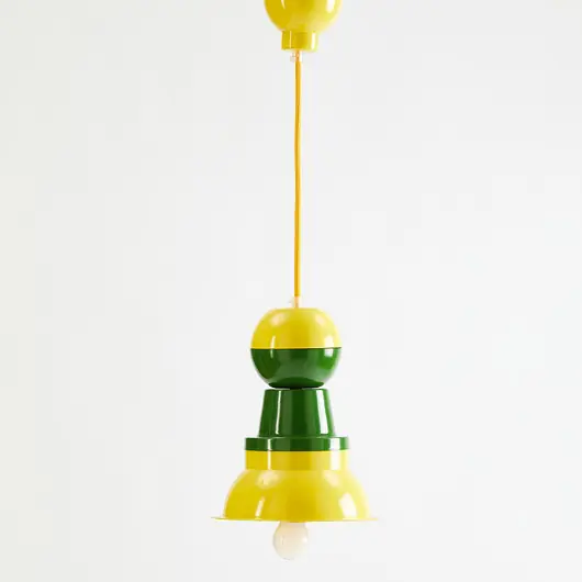 Fern Flower LampYellow & Green 1 Nie przegap