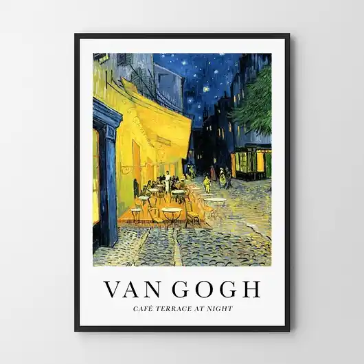 Okazja Plakat Van Gogh Cafe Terrace at Night