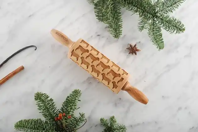 Oferta czasowa BULLDOG - mini grawerowany wałek do ciasta