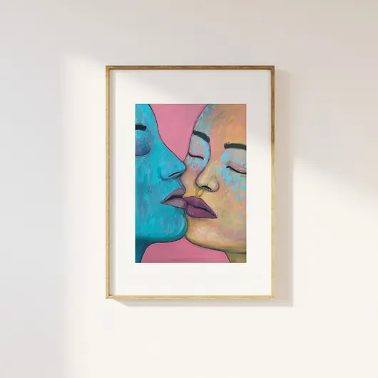 Okazja "Czuła miłość" FINE ART print reprodukcja obrazu
