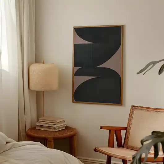 Premium Plakat Black abstract no.2