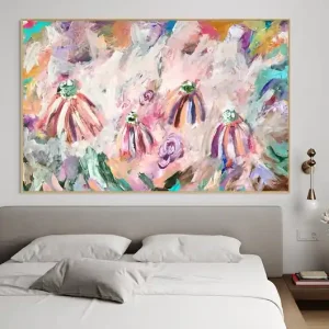 Obraz abstrakcyjny 90x140 cm Zniżka