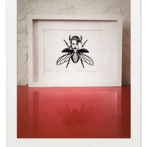 Dodaj do koszyka Linoryt "Beetlebabe"