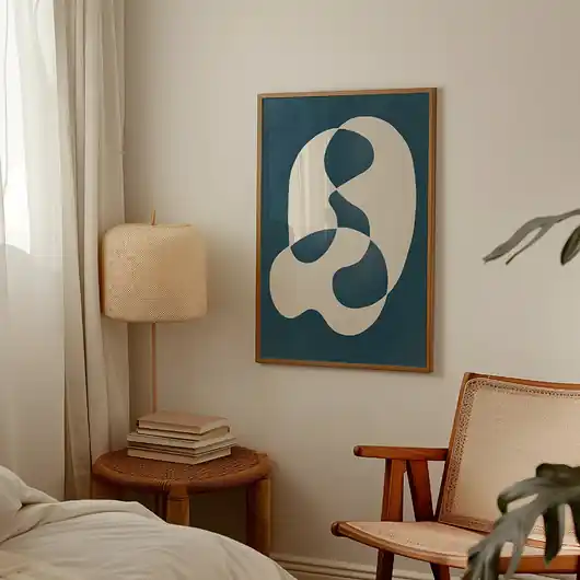 Plakat Blue abstract no.2 Kup teraz