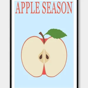 Plakat Jabłko - Apple Season - z serii FRUIT SEASON Zniżka