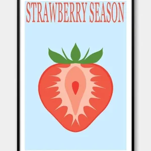 Plakat Truskawka - Strawberry Season - z serii FRUIT SEASON Kup teraz