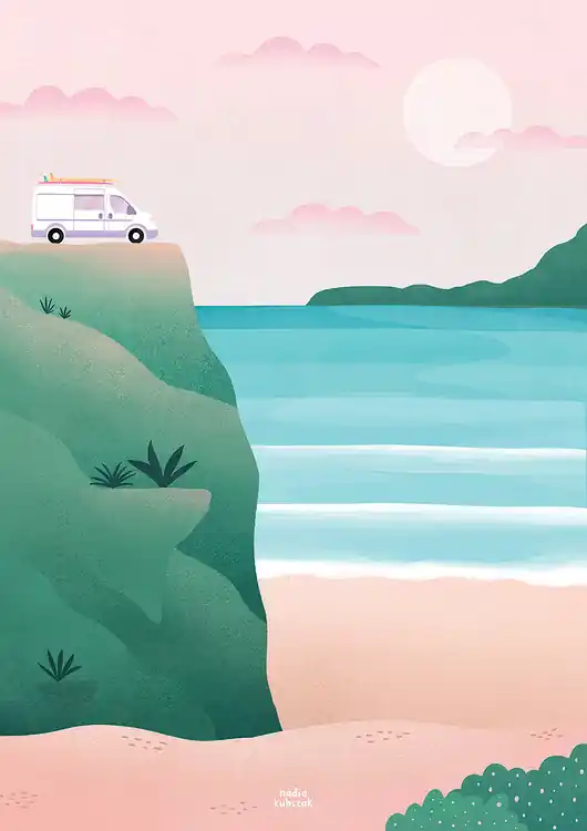 Bestseller Plakat Camper