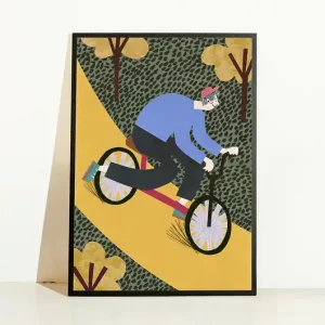 Dostępne od ręki Plakat Wiatru w szprychy! 50x70