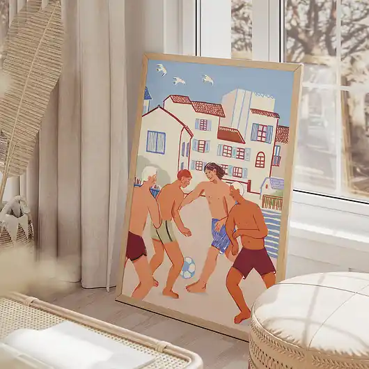Ostatnie sztuki Plakat Gracze z Saint Tropez 50x70 cm