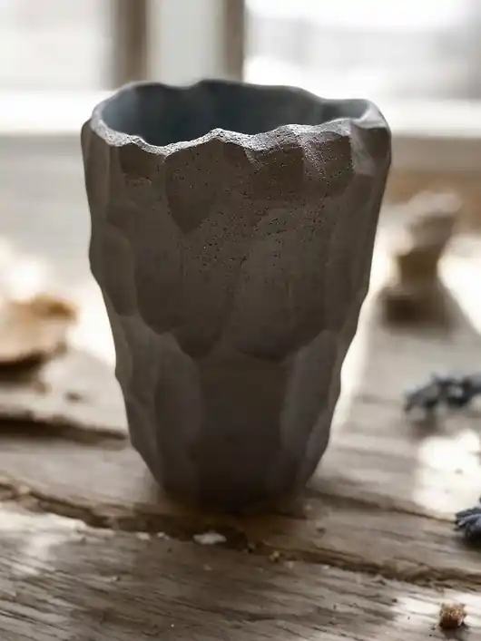 Duży wazon na kwiaty, dekoracyjny obiekt ceramiczny, styl minimalistyczny Szybka wysyłka