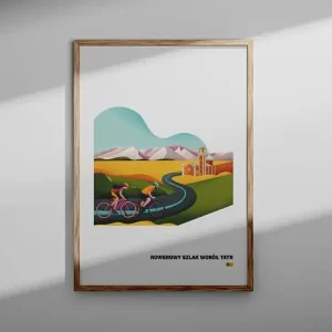 Plakat Rowerowy Szlak Wokół Tatr Wybór klientów