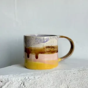 Wybór klientów Kubek do kawy z uchem COLORS 2