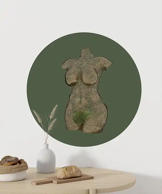 Ostatnia szansa Mural DOTS EVA- okrągła dekoracja ścienna