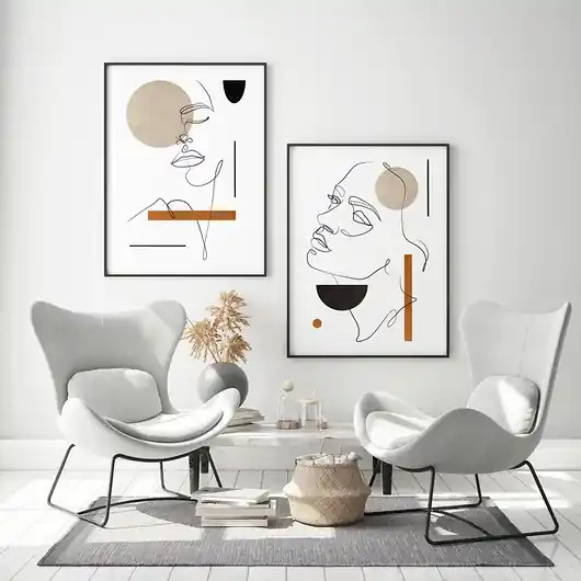 Oferta czasowa Bestseller - zestaw plakatów LINIE