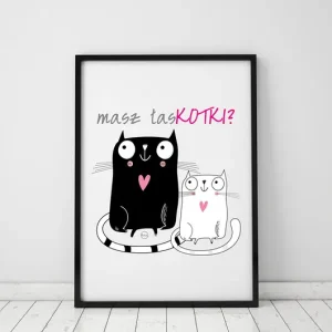 Oferta Plakat z kotami. Masz łaskotki?